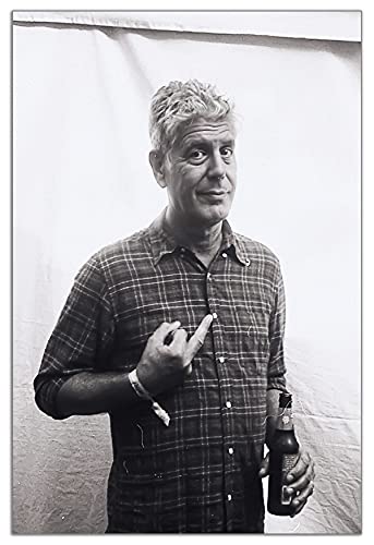 Anthony Chef Bourdain No Tony Reservations Parts Unknown | Home Decor Wall Art Print Poster