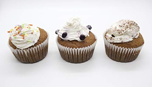 Chef Craft Parchment Paper Liners Wrappers For Cupcakes, Muffins Aluminum Free Paper Baking Cups For Any Party Or Occasion Standard Size 2 Inches Diameter Base, 1.5 Inches Height Pack Of 50 #TOP3