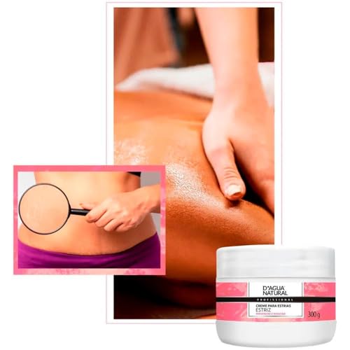 D'AGUA NATURAL Creme De Massagem Para Estrias 300G