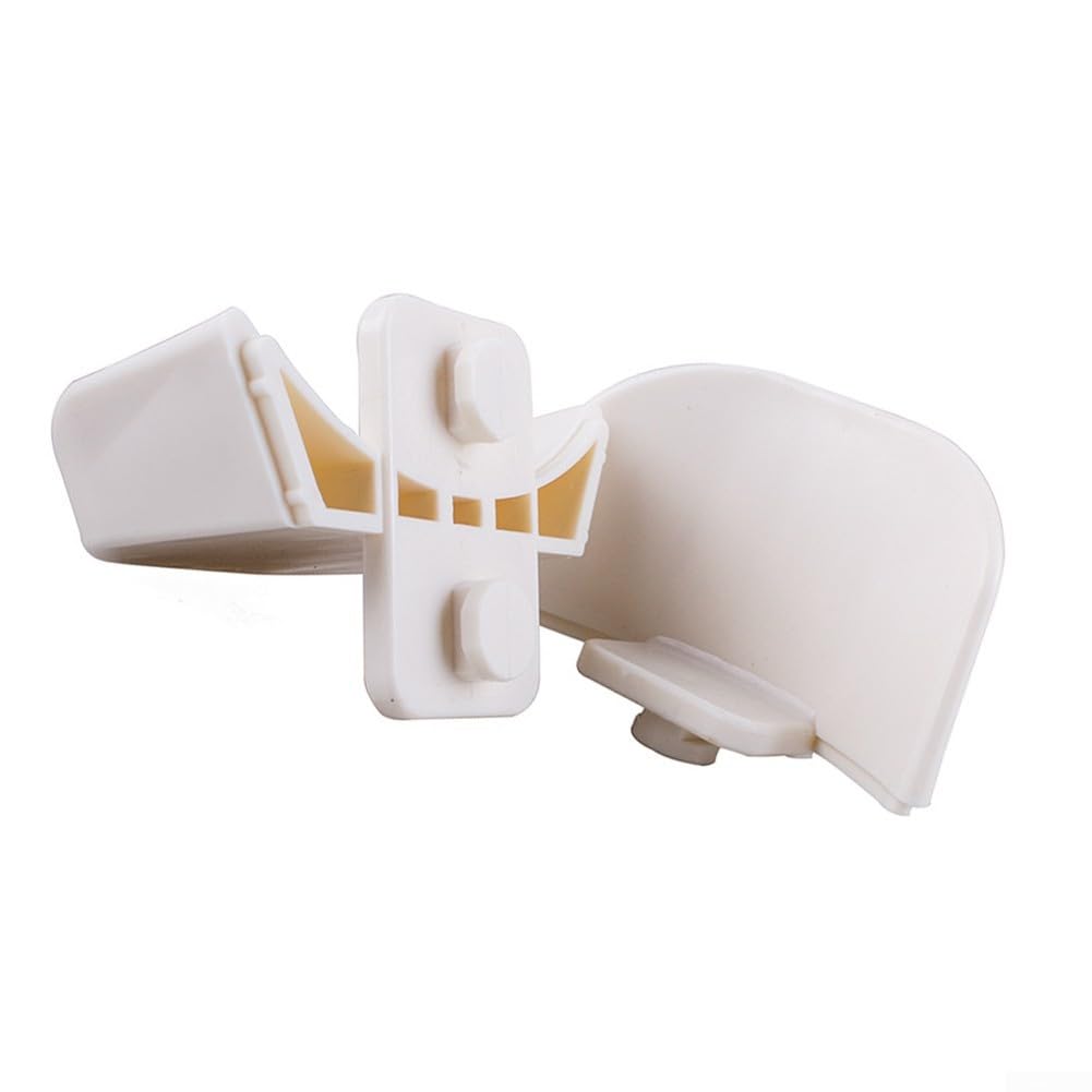 Soporte de plástico para salto de caballo para obstáculos de entrenamiento ecuestre, soporte ligero para bastón, compatible con soportes de salto estándar, 8,5 x 13 cm (1 unidad)