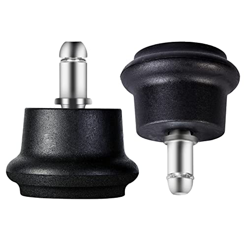 Uvce Bell Glides Replacement Office Chair Wheels Stopper Office Chair Swivel Caster Wheels To Fixed Stationary Castors With Separate Self Adhesive Pads, 5 Pieces #TOP2