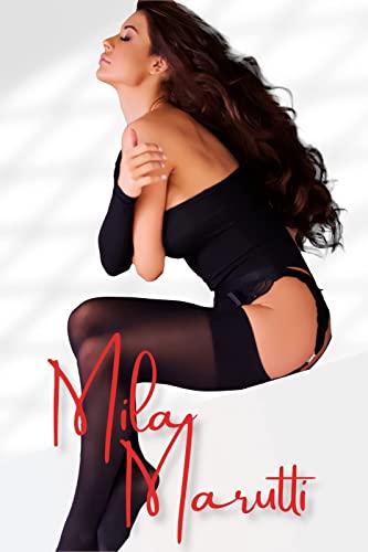 Image of Mila Marutti Thigh High Stockings for Women | Garter Belt Stockings Semi Opaque 40D | Colored Suspender Stockings Pantyhose