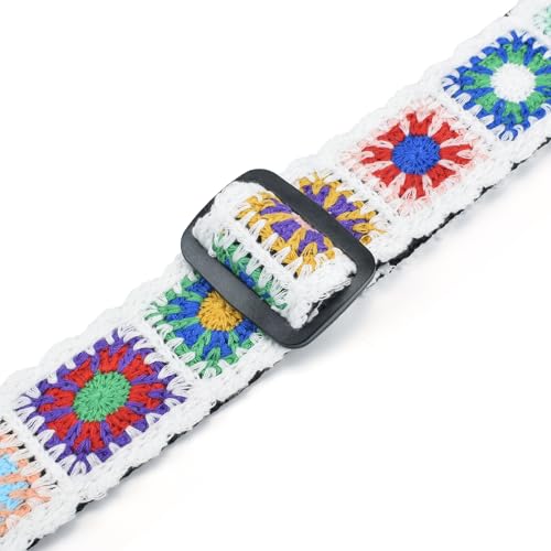 Cloudmusic CM-S135 Tenor Concert Soprano Baritone Ukulele Strap Coloful Hawaii Floral Jacquard For Adult Size And Kids thumb #1