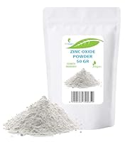 Zinc Oxide Powder - 50 gr - Cosmetic Ingredient, High-Purity Material, Non-Nano