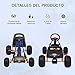 Go-Kart con Pedales y Ruedas Coches Niños a Pedales Aprovado por Norma...