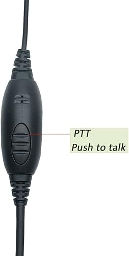Miniatura 4 de Auricular en forma de G con micrófono PTT para Motorola XPR3000 3000E XPR3300 XPR3500 Walkie Talkie Radio de 2 vías
