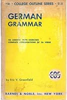 College Outline Series #34 German Grammar B01CZ6T5EI Book Cover