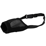 Sin restricciones: a diferencia de las máscaras para perros tradicionales, la tapa bucal del perro le permite dejar suficiente espacio para que la boca del perro respire, respire y beba.