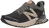New Balance Men's Fresh Foam Hierro V6 Trail Running Shoe, Black Spruce/Timberwolf, 10.5