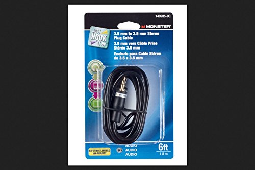 Cable Stereo 6' Black by MONSTER miniatura 1