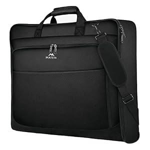 MATEIN Garment Bag for Travel, Large Carry on Garment Bags for Business