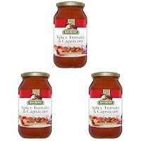 San Remo Tomato and Capsicum Pasta Sauce, 500 g (Pack of 3)