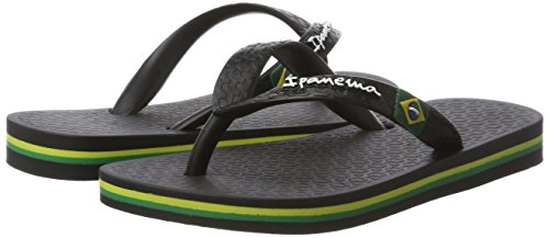 Ipanema Classic Brasil Ii Kids Flip Flops, Black Black 8041, 10 Us Unisex Toddler #TOP6