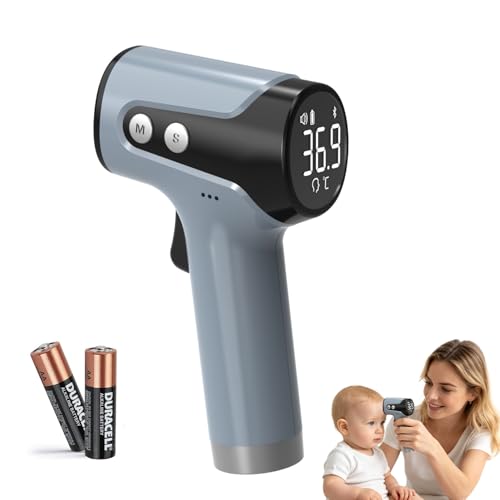 IMGadgets Digital Infrared Forehead Thermometer - Non-Contact Digital Infrared Thermometer for Adults & Kids, 1s Instant Reading Baby Thermometer with Silent & Object Mode, Health Canada MDL Approved