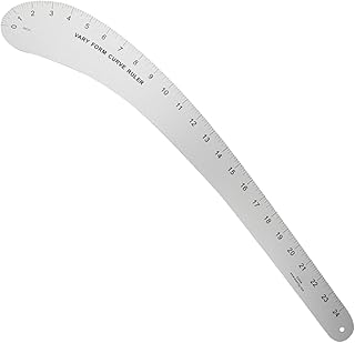 Hip Curve Ruler - French Curve Drafting Tool, Sewing Pattern Layout, Precision Measurement Template, Quilting Drawing Accessory, Fashion Tailoring Instrument | Design Tool for Drafting Drawing Sewing