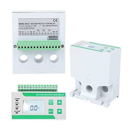 Relé de proteção do motor, protetor de motor elétrico de 380 Vca Relé de proteção de perda de fase d