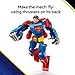 LEGO DC Superman Mech vs. Lex Luthor Building Toy - Superman Toy for Kids, Boys and Girls, Ages 6+ - Buildable Action Figure - Superhero Gift for Birthday - 76302
