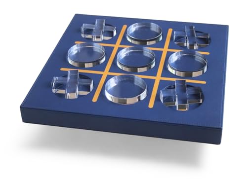 Modern Tic Tac Toe para Decoración de Hogar azul acrílico miniatura 3