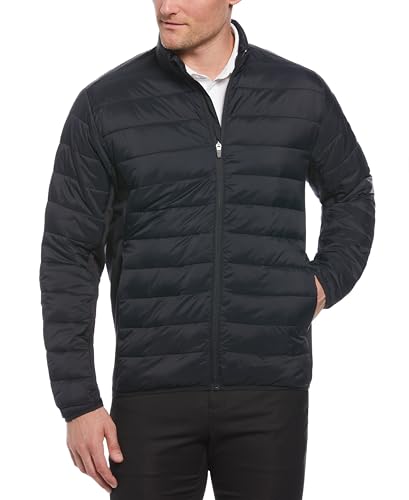 Doudoune Perry Ellis homme : veste matelassée à manches longues pour affronter le froid urbain