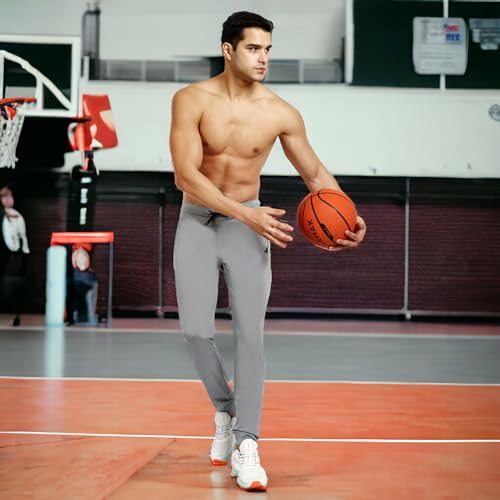 Image of RynoGear Track Pants for Men with Zipper Pockets (Pack of 2)