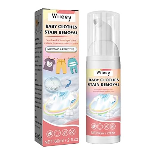 Removedor de manchas de roupas | Removedor de manchas para roupas | Removedor de manchas de roupas de bebê recém-nascido em spray e lavagem de 60 ml para manchas de óleo, tinta, sangue e Enjovdery