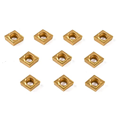 Set herramienta torneado con 10 inserciones carburo y llave T8 miniatura 5