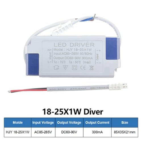Pilote LED 300mA transformateur courant constant AC85-265V