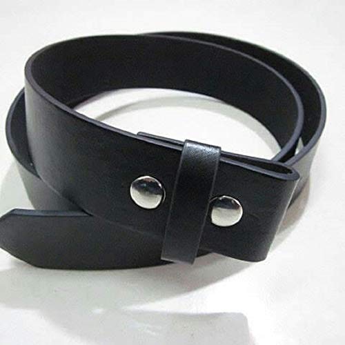 Cinto De Couro Legítimo Tipo Troca Fivelas Carro Moto Metal (90, Preto)