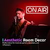 ON AIR Neon Sign - Live On Air Sign for Streaming/Gaming/Recording Studio Decor - LED Streaming Lights for Streamers/Gamers/Influencers - USB Powered with On/Off Switch On Air Light Sign