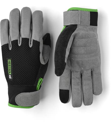 Hestra Beta Touch Glove for Equipment Operations, Tool Use, Material Handling and General Use - Black/Grey - 11