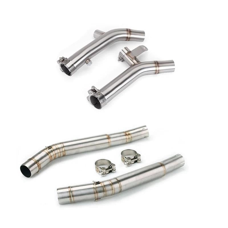 Pot d'échappement de moto silencieux et tube de raccord pour Suzuki GSX1300R 2008 à 2020