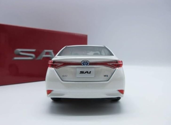 トヨタ サイ SAI ホワイトパール カラーサンプルミニカー 1/30色見本
