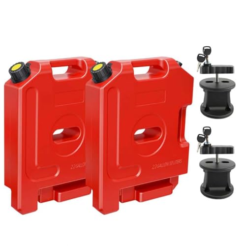 2.2-gallon storage container with mounting lock (2PC-Lock)