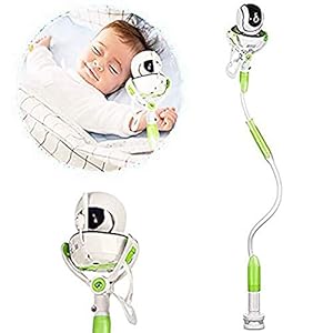 RedKids Babyfoonhouder, universeel, babycamera, telefoonhouder voor kinderkamer, compatibel met de meeste babyfoons, blauw
