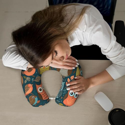 Almohada de espuma viscoelástica tamaño portátil cervical miniatura 7