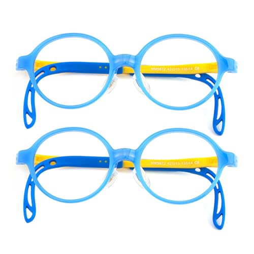 Image of EYEBUDDY Blue Light Glasses for Kids Boys Girls,Computer Gaming Bluelight Glasses,Fake Glasses for Ages 2-12