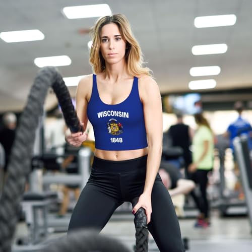 Chaleco de yoga Wisconsin para mujer con diseño transpirable y sin mangas 3