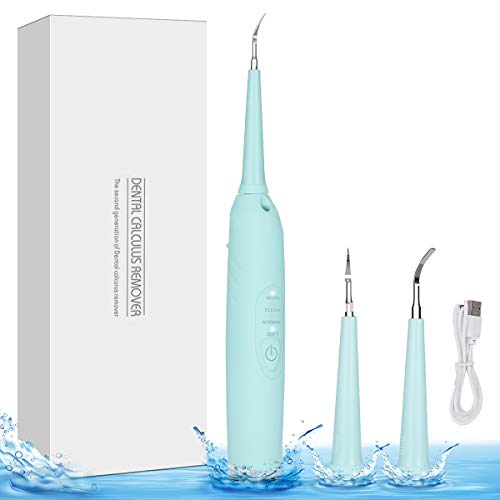 Electric Sonic Dental Calculus Remover,Dental Plaque Tartar Remover for Teeth,High Frequency Vibration,USB Rechargeable