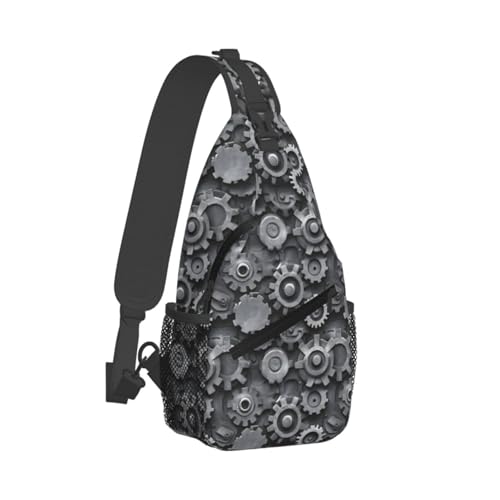 Petit sac à bandoulière homme femme réglable motif rétro