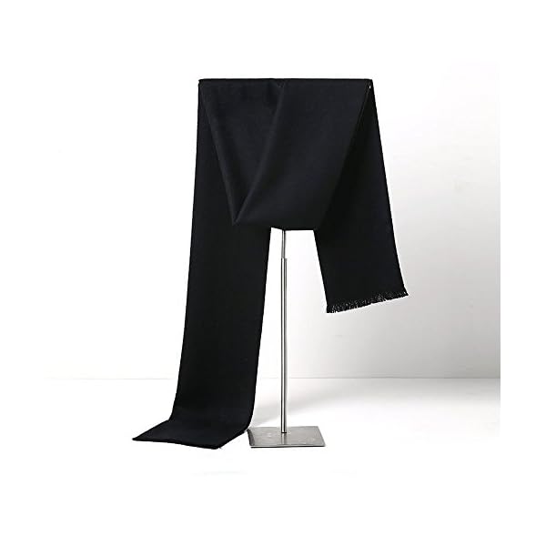 Mens Scarves Winter Warm Fashion Formal Classic Long Soft Scarf for Men Holiday Gift