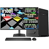 Computador Completo 3green Desktop Intel Core i5 16GB Monitor HDMI SSD 256GB Windows 10 3D-055