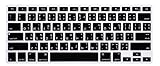 HRH Black Thai Language Keyboard Cover Silicone Skin for MacBook Air 13 and MacBook Pro 13