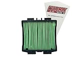 Cyclemax One Pack compatible with Honda Air Filter 17220-K1T-E10 Contains One Air Filter and a