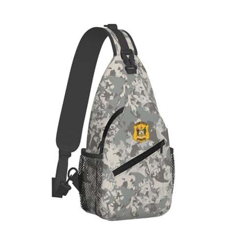 Bolso Sling para Hombre Pequeño Resistente al Agua