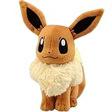 peluche eevee mercadolibre  ksovvoo Decoración de la muñeca de Juguete de Felpa Suave Linda 20cm Juguetes de Peluche Pokémon Eevee Animado de la muñeca de la película de Anime de televisión de Peluche de Juguete muñeca Suave de