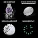 Imagen de CADISEN Reloj Automático Hombres Reloj Automático Mecánico Cristal De Zafiro Y Pulsera De Acero Inoxidable Reloj