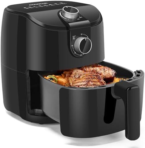 Aigostar Air Fryer Air Fryer 1500W, Oil Free Fryer with 4L Capaci...