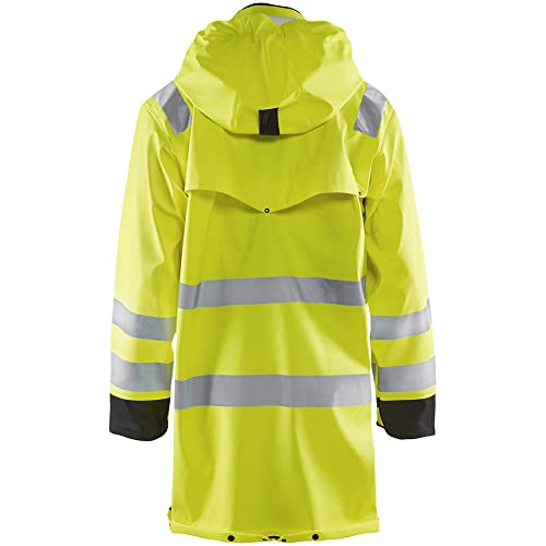 BLÅKLÄDER Working Windproof Watertight Reflective Safe Warm Hi-vis Rain Coat2