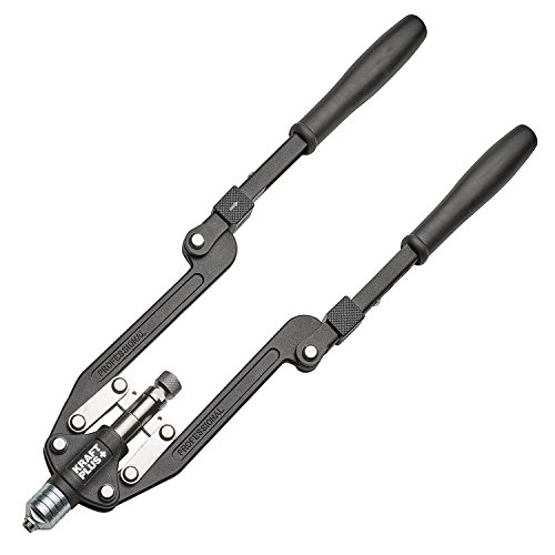 KRAFTPLUS® K.105 2401 Professional Rivet and Threaded Nut Rivet Kit Riveter Gun Riveting Tool Set - 14 Pieces