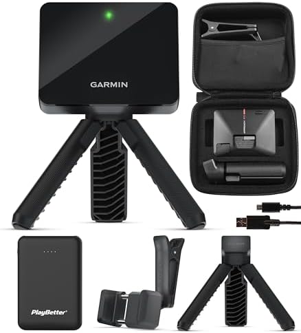 Garmin Approach R10 Portable Golf Launch Monitor & Simulator Bund...